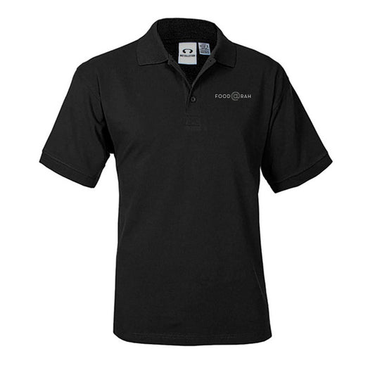 Mens Oceana Short Sleeve Polo - BLACK