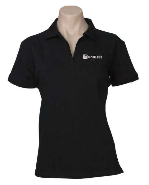 Oceana Ladies Polo - BLACK