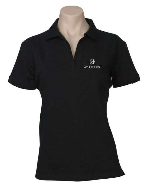 Oceana Ladies Polo - BLACK