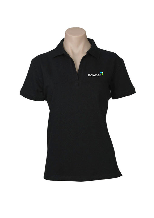 LADIES OCEANA POLO - BLACK
