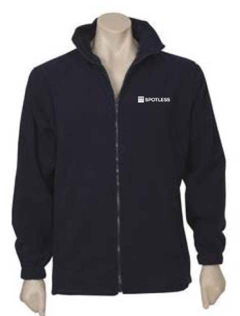 Micro Fleece Mens Jacket - NAVY