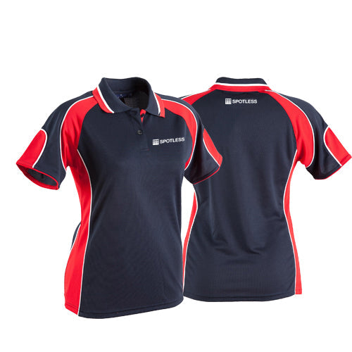Alliance Ladies S-S Polo             - NAVY-RED