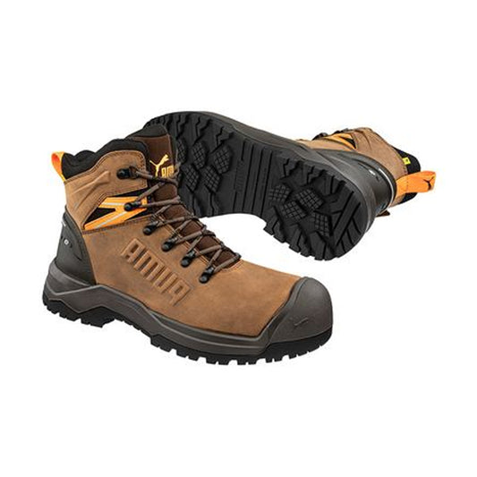 Puma Iron HD Mid Boot - BROWN