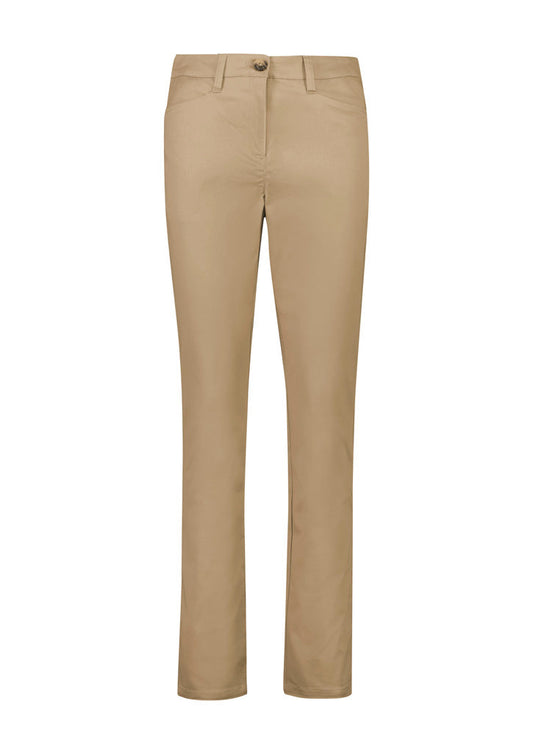 Womens Slim Leg Stretch Chino Pant - DESSERT