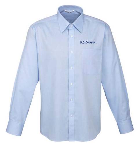Luxe Mens Shirt  - BLUE