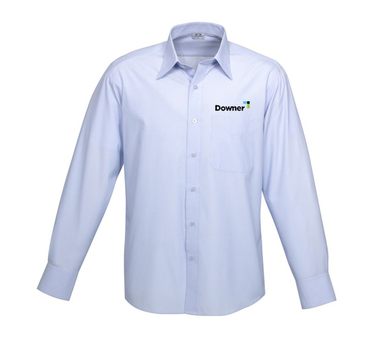 AMBASSADOR MENS LS SHIRT - BLUE