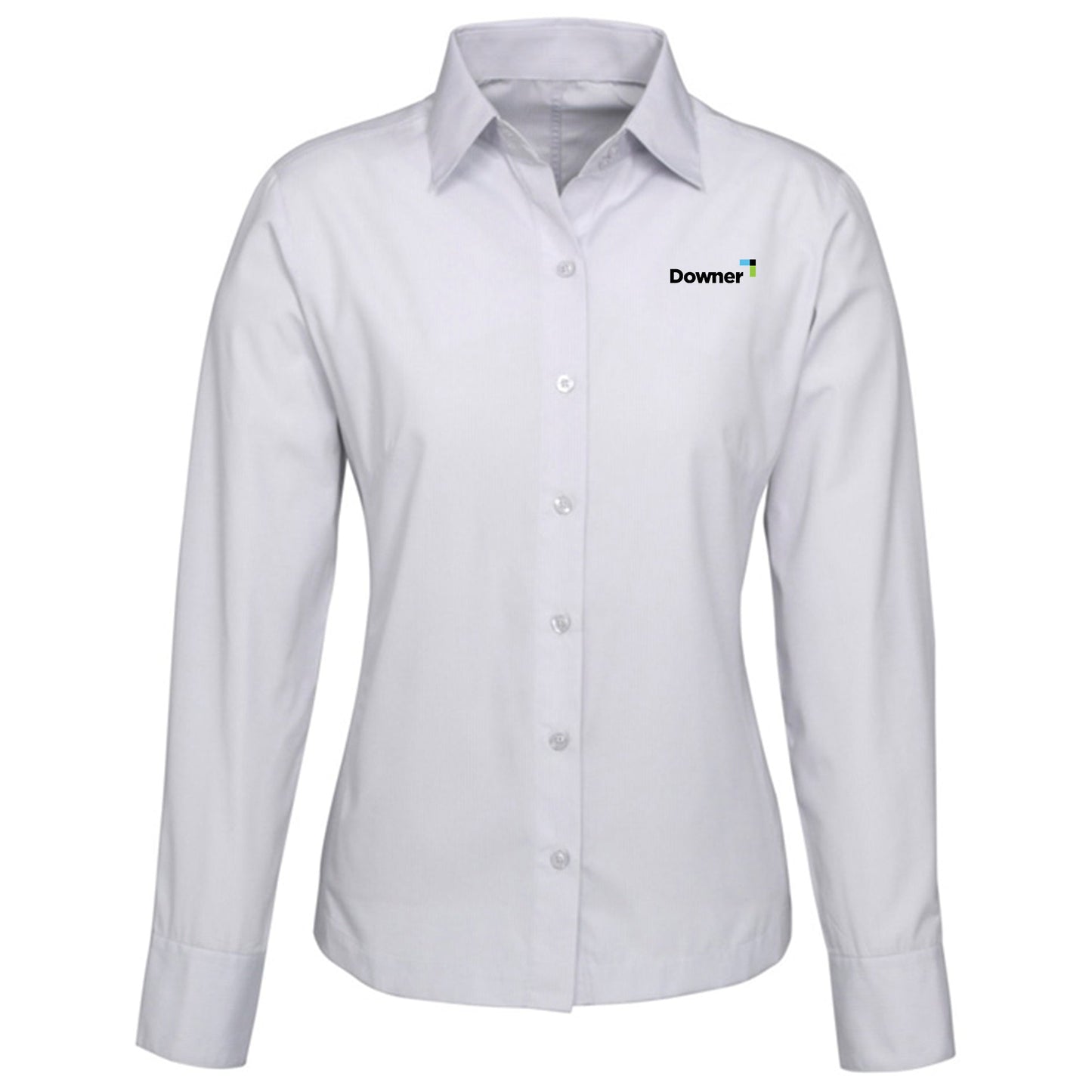 Womens Ambassador Long Sleeve Shirt - SILVER GREY