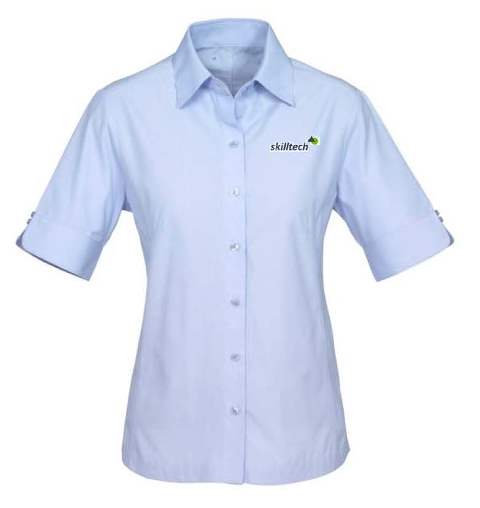 Ambassador Ladies SS Shirt - BLUE