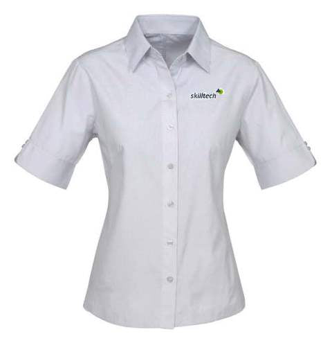 Ambassador Ladies SS Shirt - Silver Grey