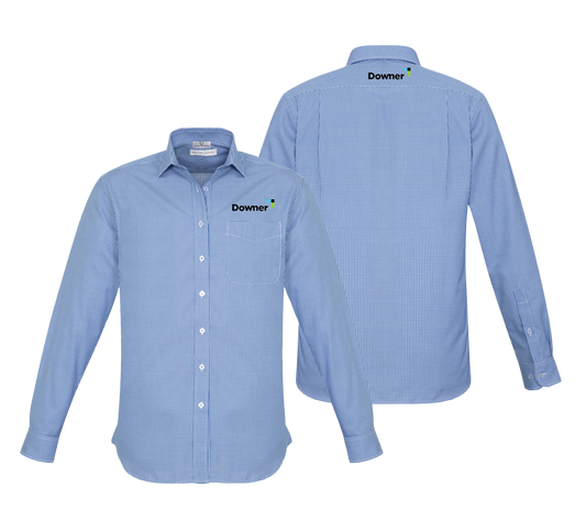 ELLISON MENS SHIRT - FRENCH BLUE