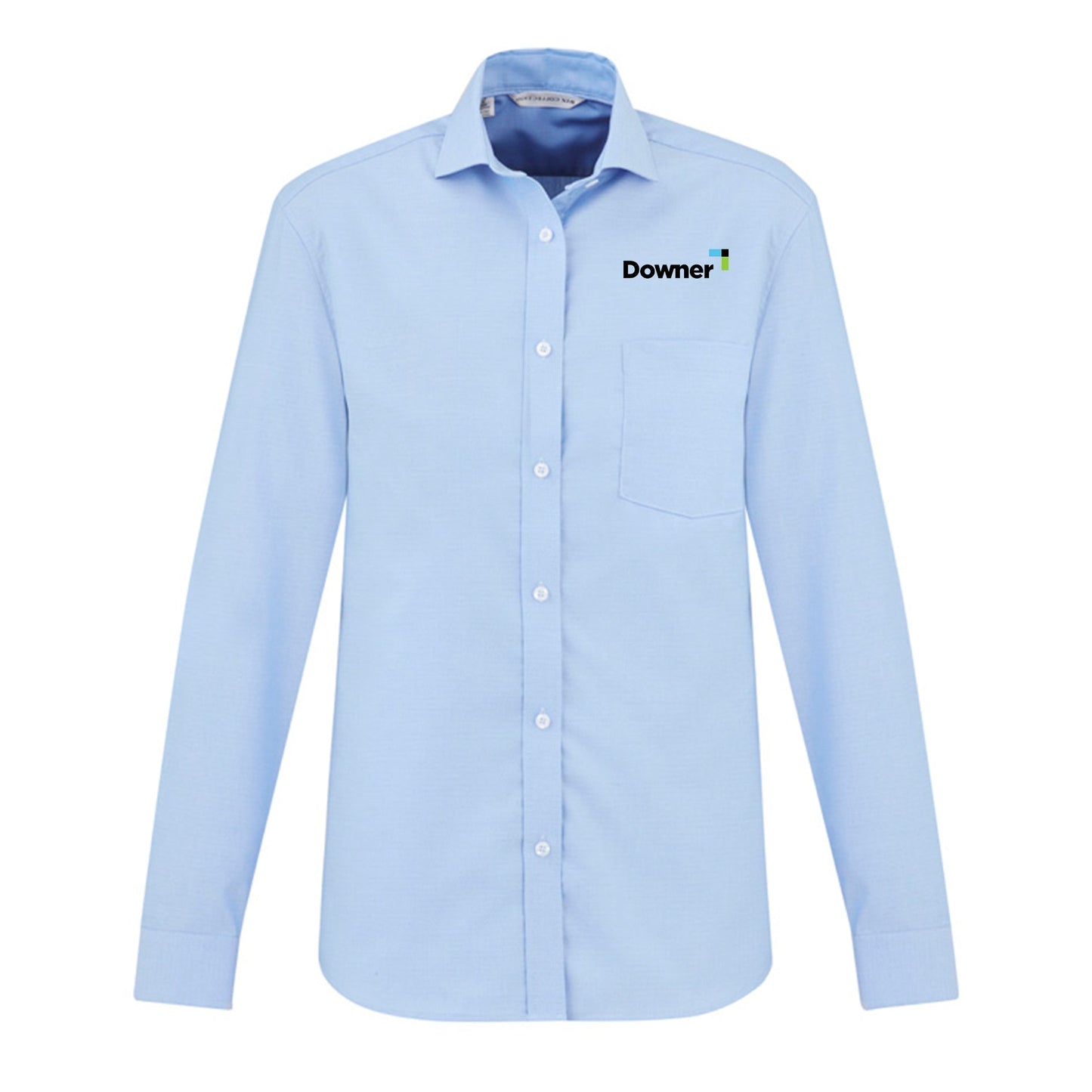 Mens Regent Long Sleeve Shirt - BLUE