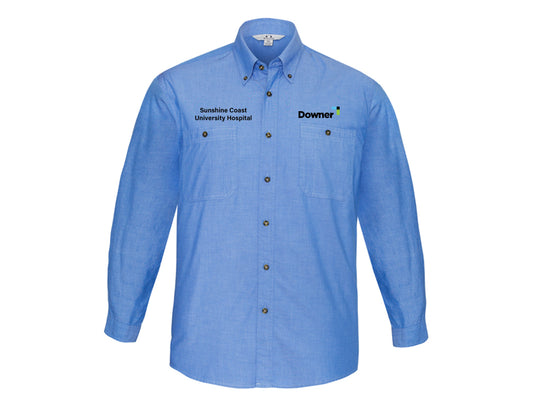 Chambray LS Mens Shirt - Chambray
