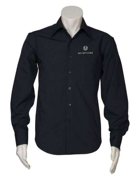Metro Mens LS Shirt - Black