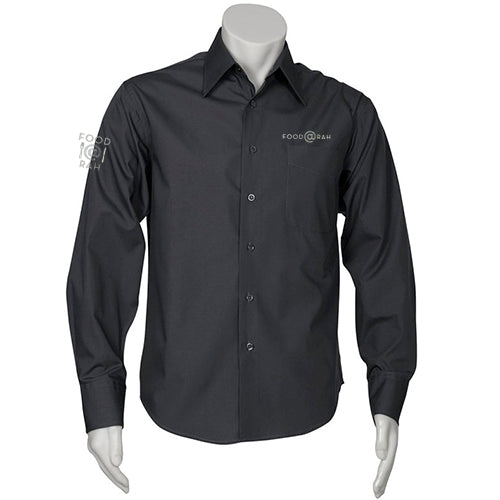 MENS METRO CORP SHIRT   - CHARCOAL