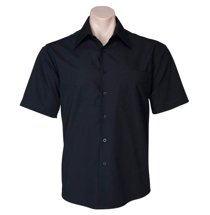 MENS S-S METRO SHIRT           - BLACK