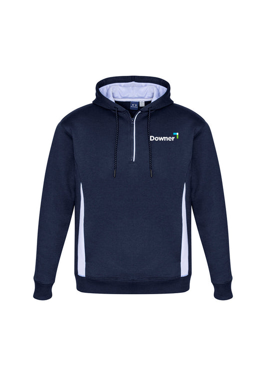 Renegade Adults Hoodie         - Navy-White-Silver