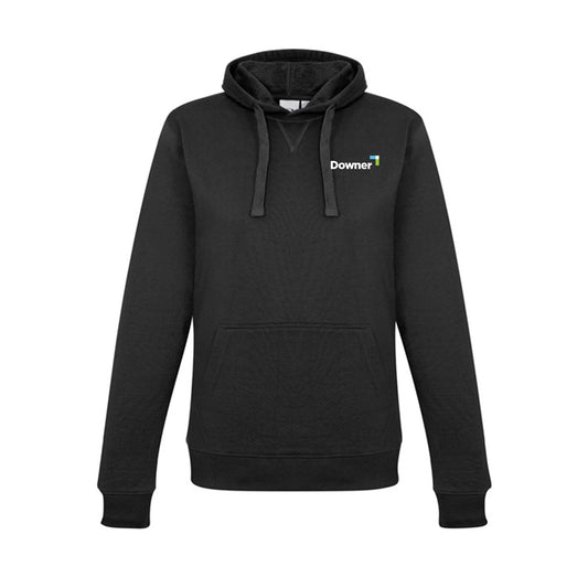Womens Crew Hoodie - BLACK