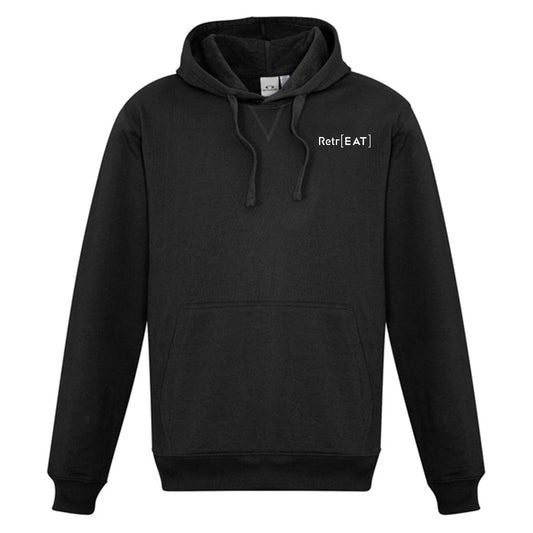 Men's Crew Hoodie - BLACK