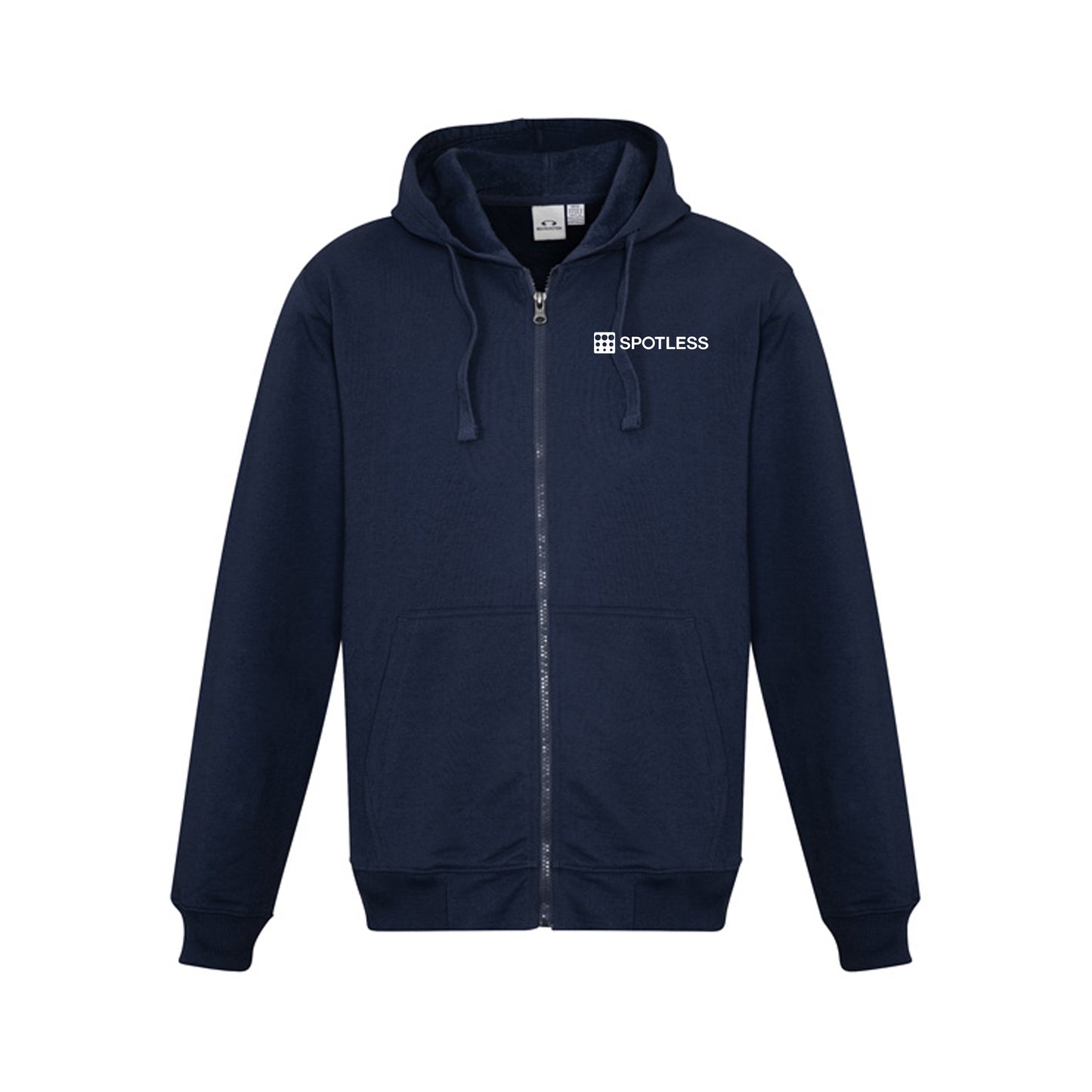 Mens Full Zip Hoodie    - NAVY