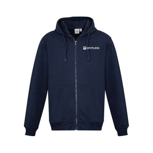 Mens Full Zip Hoodie    - NAVY