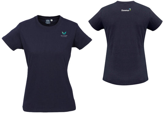 Women's Ice Short Sleeve Tee - NAVY