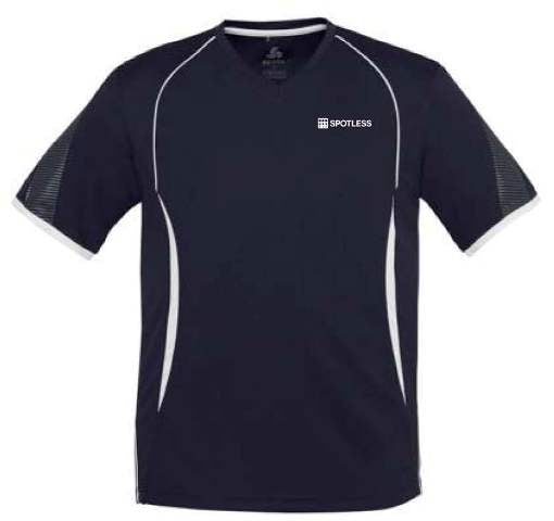Razor Mens Tee          - NAVY-WHITE