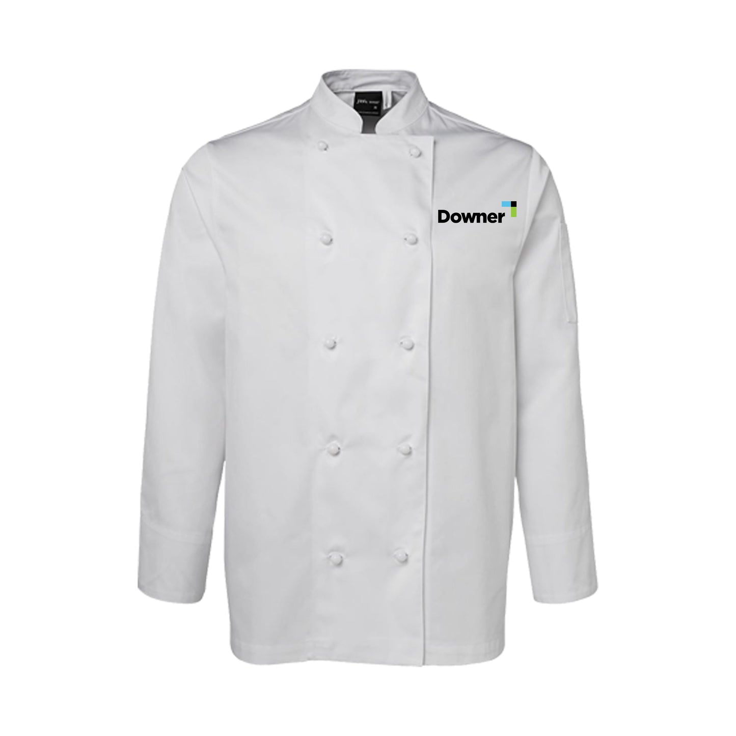 Chefs Jacket L-S - WHITE