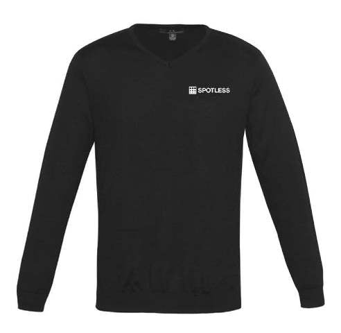 Milano Mens Pullover    - BLACK
