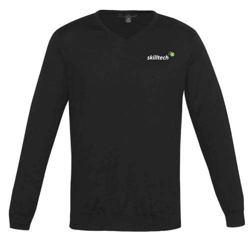 Milano Mens Pullover    - BLACK