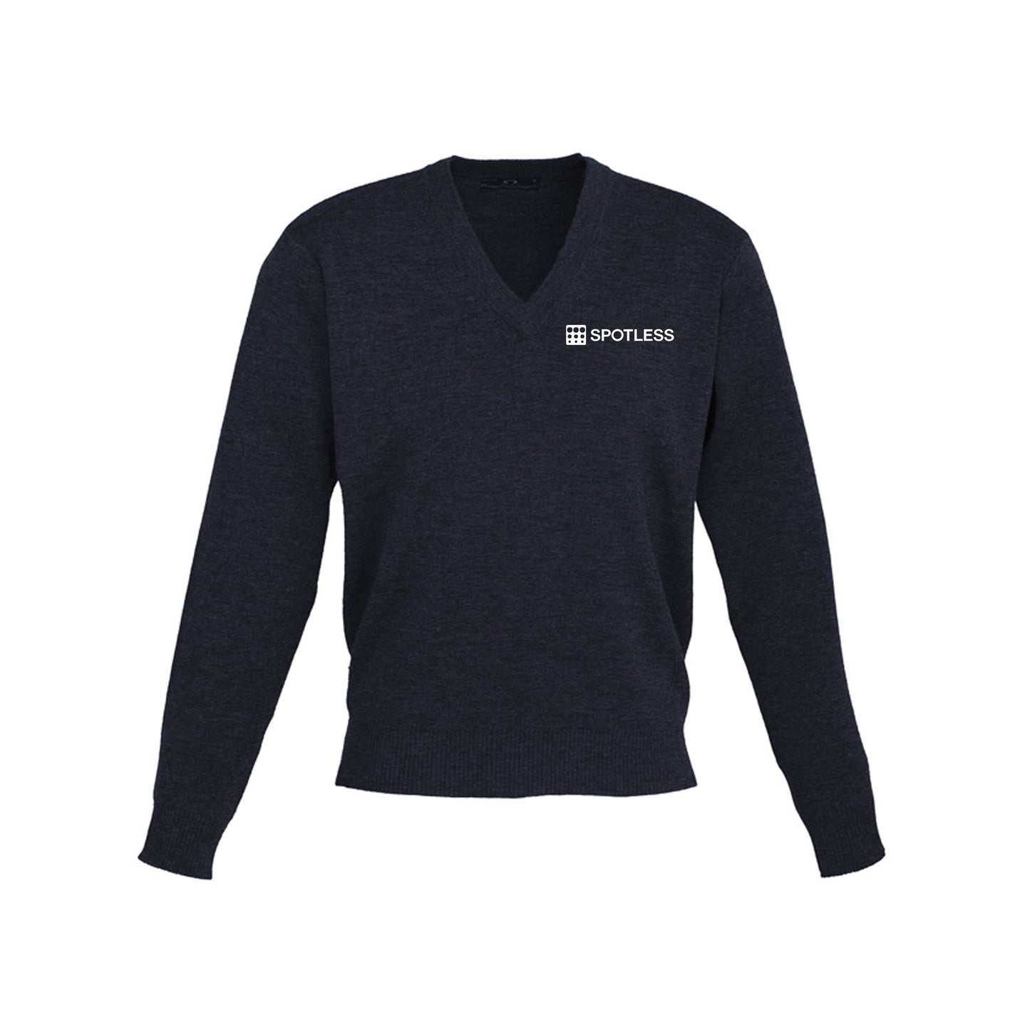 Woolmix Mens Pullover - NAVY