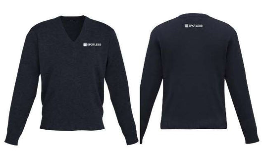 Woolmix Mens Pullover - Navy
