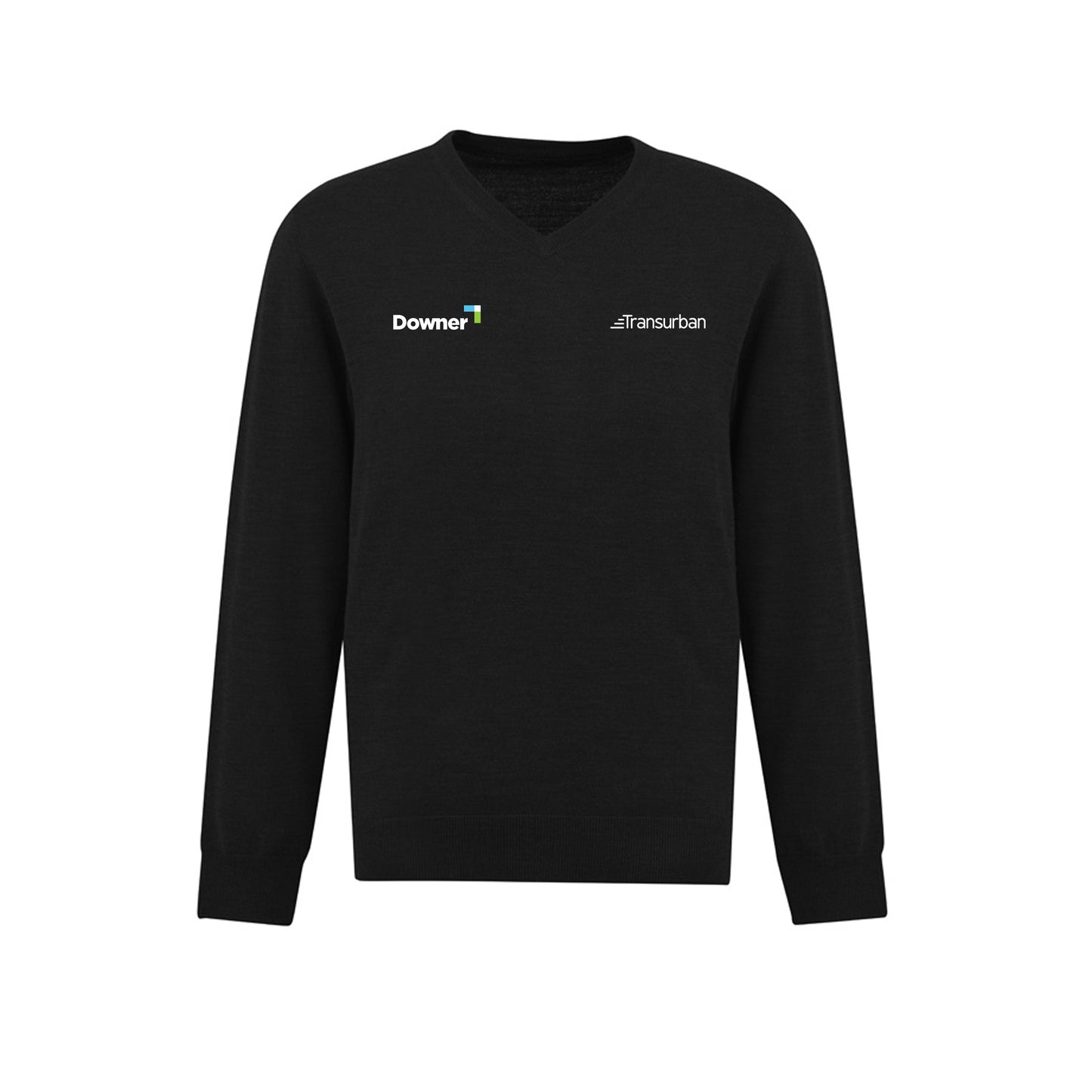 Mens Roma Knit Pullover - BLACK