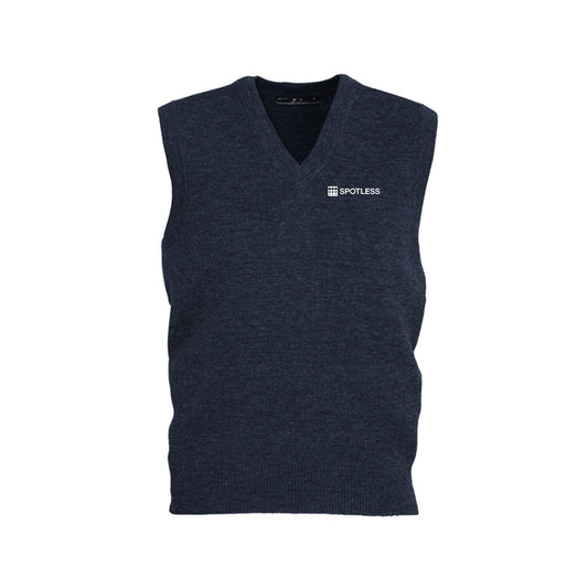 Woolmix Mens Vest - Navy