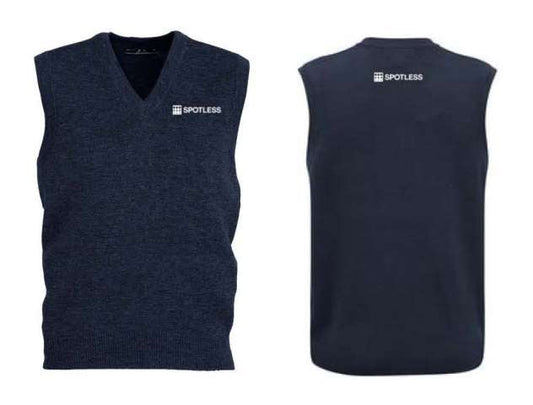 Woolmix Mens Vest - Navy
