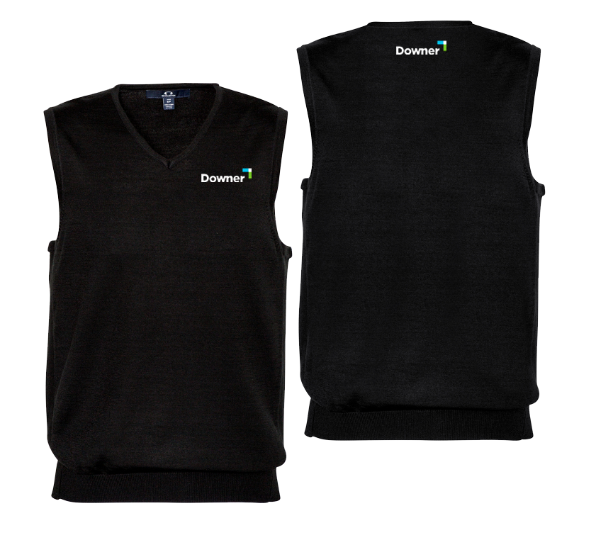 MILANO MENS VEST - BLACK