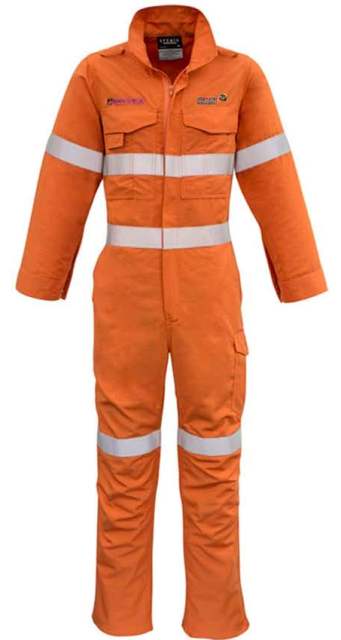 Mens Overall Hoop Taped - Orange