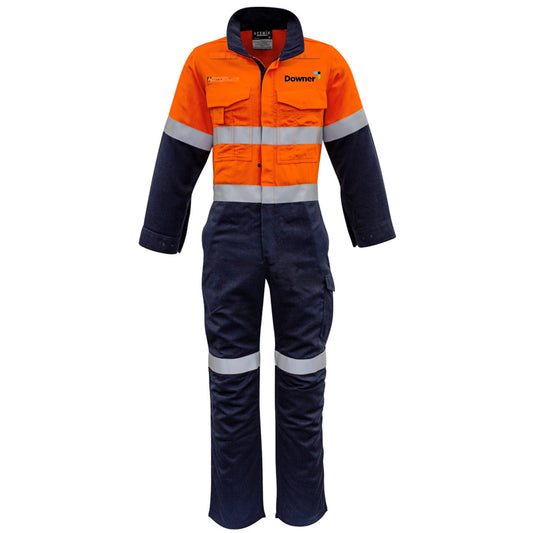 HRC 2 Hi Vis Taped Overall     - Orange-Navy