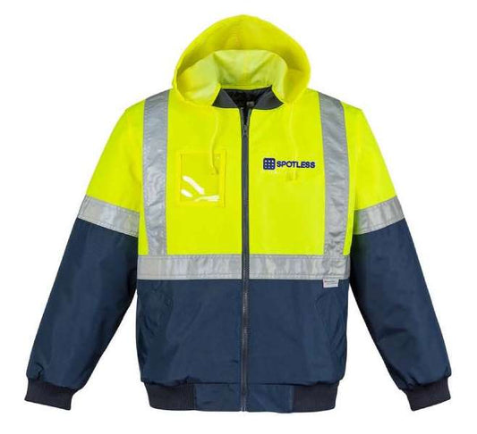 Day-Night Flying Jacket - Yellow-Navy