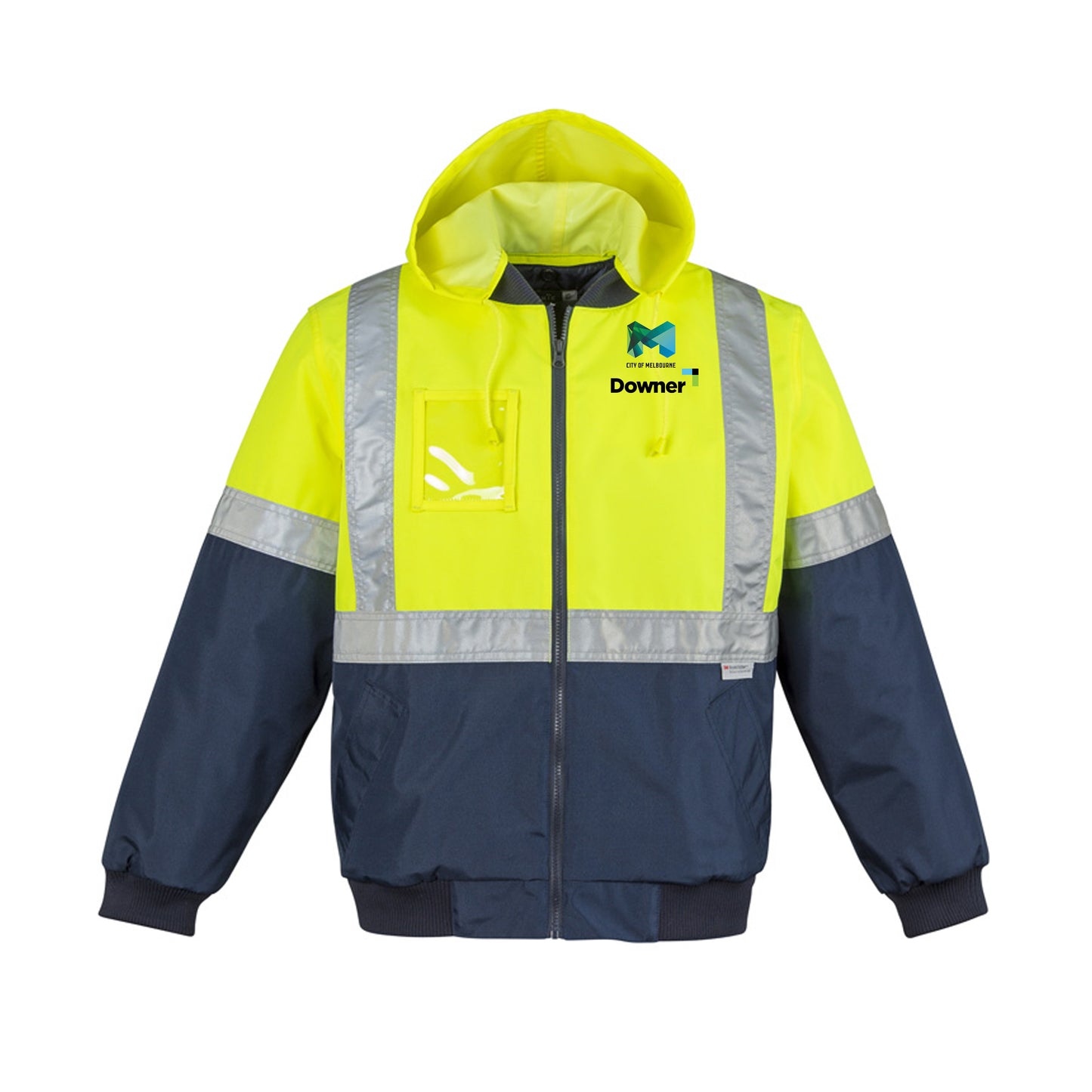 Day-Night Flying Jacket - Yellow-Navy