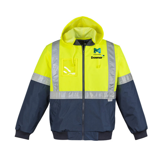 Day-Night Flying Jacket - Yellow-Navy