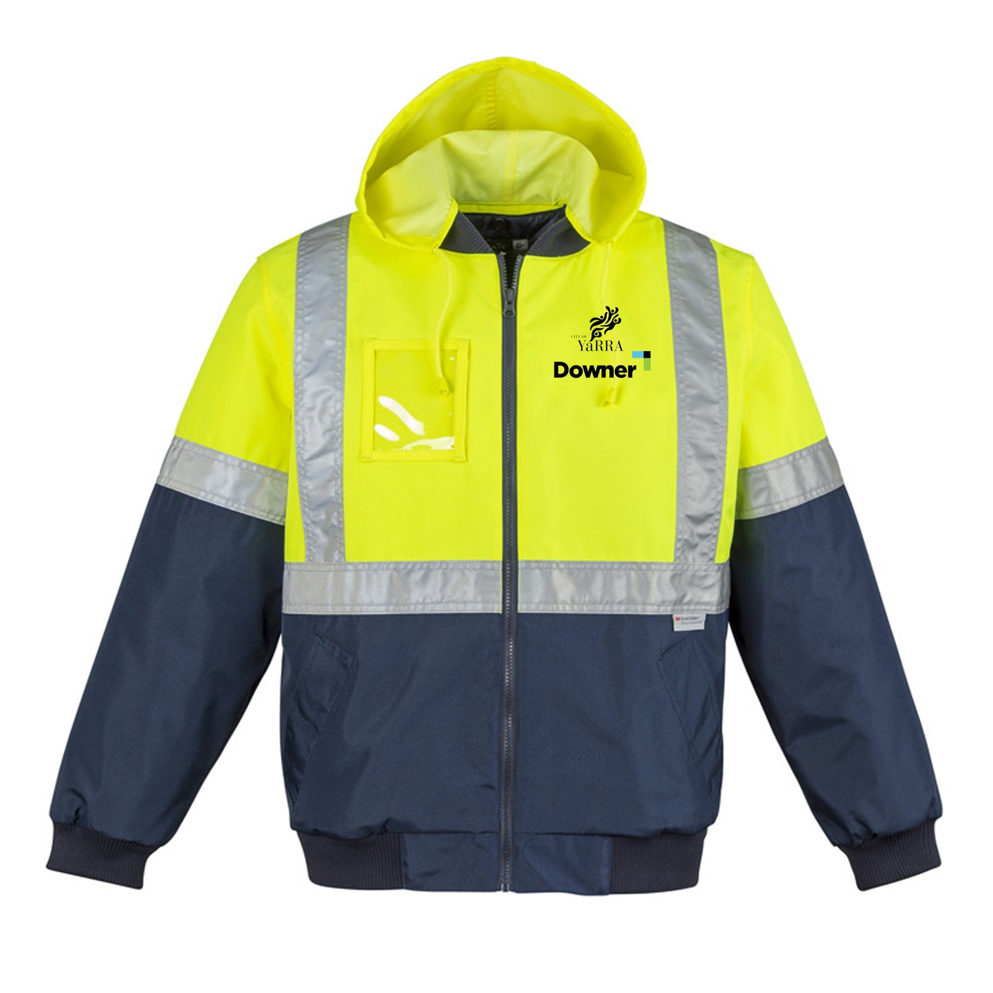 Day-Night Flying Jacket - Yellow-Navy