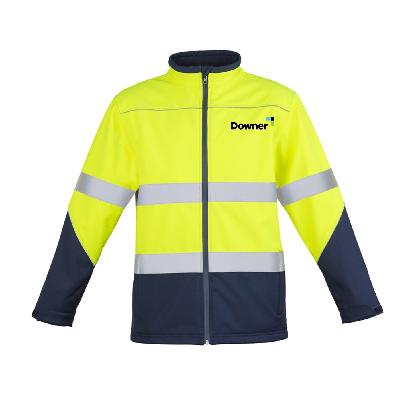 Day-Night Softshell Jkt - Yellow/Navy