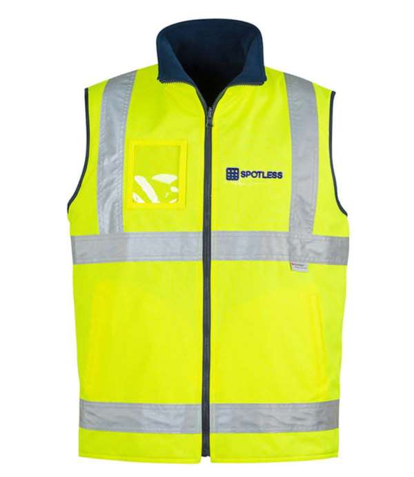 D-N Fleece Inner Vest   - Yellow