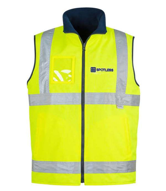 D-N Fleece Inner Vest   - Yellow