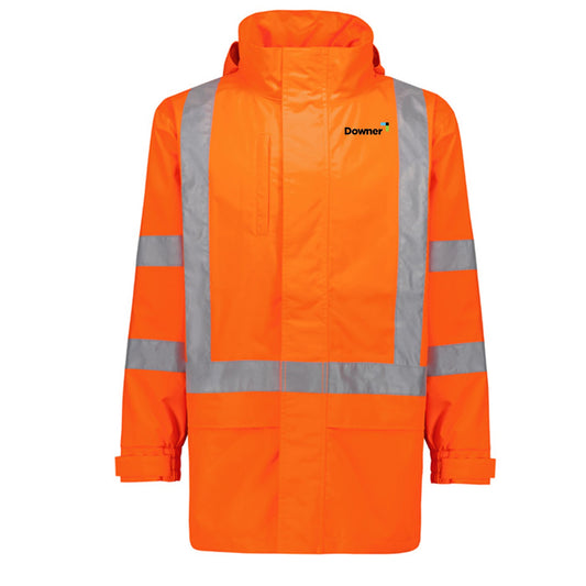 Mens Hi Vis X Back Ultralite Waterproof Jacket - ORANGE