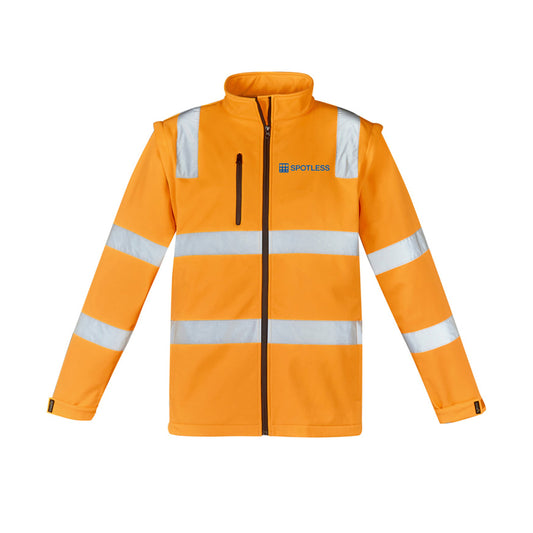 ESSENTIALS U Vic Rail 2in1 Jkt - Orange