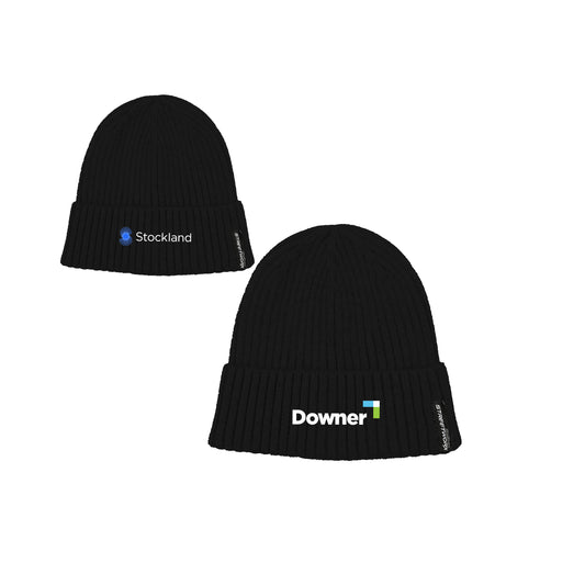 UNISEX STREETWORX BEANIE - BLACK