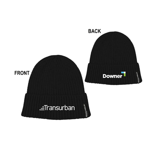 UNISEX STREETWORX BEANIE - BLACK
