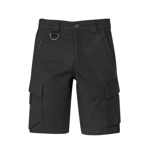 STREETWORX M Curved Cargo Shrt - BLACK