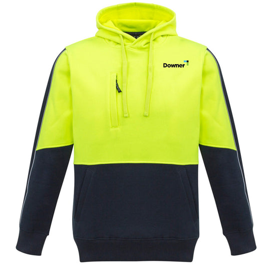 Pullover Hoodie                - Yellow-Navy
